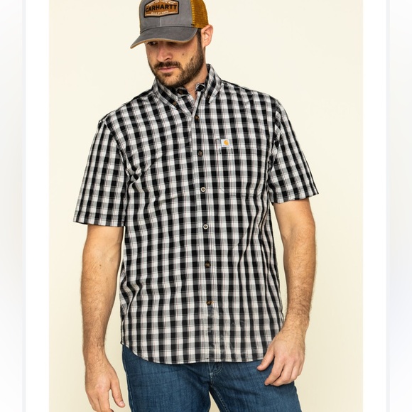 Carhartt Other - Carhartt plaid button shirt 3XL